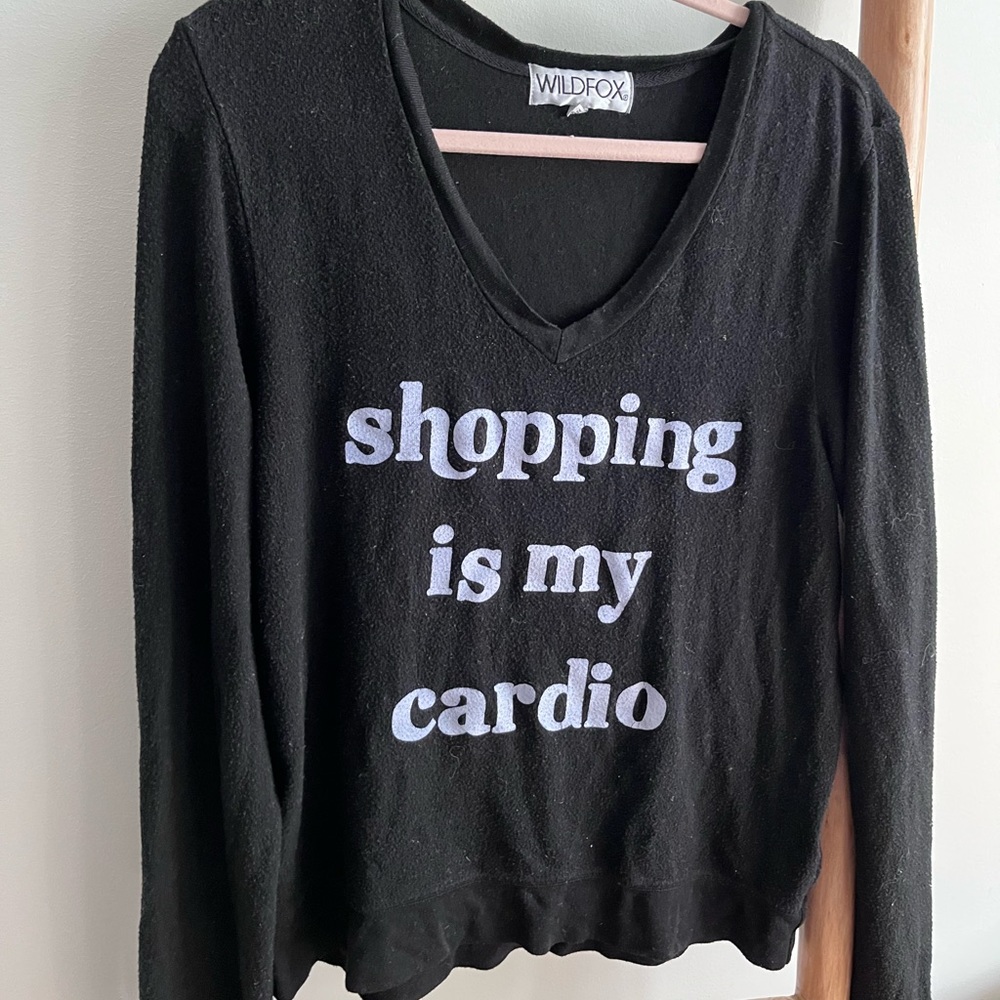 Wildfox Sweater - Shopping is my cardio